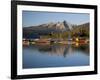 Redfish Lake Lodge, Redfish Lake, Sawtooth National Recreation Area, Idaho, USA-Jamie & Judy Wild-Framed Photographic Print