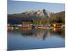 Redfish Lake Lodge, Redfish Lake, Sawtooth National Recreation Area, Idaho, USA-Jamie & Judy Wild-Mounted Photographic Print