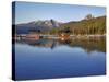 Redfish Lake Lodge, Redfish Lake, Sawtooth National Recreation Area, Idaho, USA-Jamie & Judy Wild-Stretched Canvas