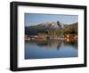 Redfish Lake Lodge, Redfish Lake, Sawtooth National Recreation Area, Idaho, USA-Jamie & Judy Wild-Framed Photographic Print