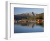 Redfish Lake Lodge, Redfish Lake, Sawtooth National Recreation Area, Idaho, USA-Jamie & Judy Wild-Framed Photographic Print