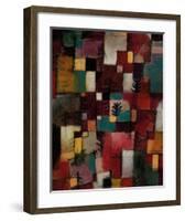 Redgreen and Violet-Yellow Rhythms, 1920-Paul Klee-Framed Art Print