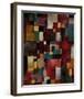 Redgreen and Violet-Yellow Rhythms, 1920-Paul Klee-Framed Art Print