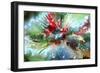 Redgreen-RUNA-Framed Giclee Print