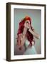 Redhead Bringing Forth Spring-Vania Stoyanova-Framed Photographic Print