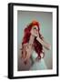 Redhead Bringing Forth Spring-Vania Stoyanova-Framed Photographic Print