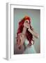 Redhead Bringing Forth Spring-Vania Stoyanova-Framed Photographic Print