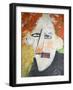 Redhead in Black Turtleneck-Tim Nyberg-Framed Giclee Print