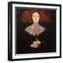 Redhead in Lace, 2016-Susan Adams-Framed Giclee Print