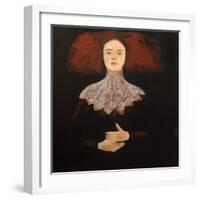 Redhead in Lace, 2016-Susan Adams-Framed Giclee Print