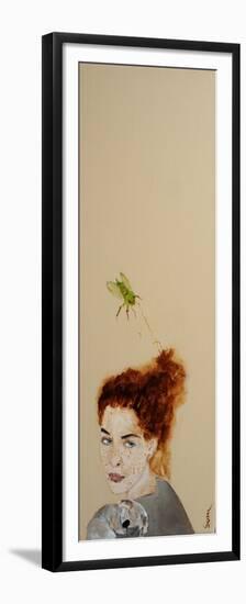 Redhead with Freckles Koala and 'Greengrocer' 2016-Susan Adams-Framed Premium Giclee Print