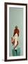 Redhead with Red Panda, 2016-Susan Adams-Framed Giclee Print