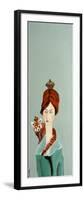 Redhead with Red Panda, 2016-Susan Adams-Framed Premium Giclee Print