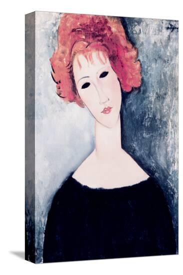 Redhead-Amedeo Modigliani-Stretched Canvas