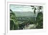 Redlands, California - View from Smiley Heights-Lantern Press-Framed Premium Giclee Print