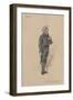 Redlaw - the Haunted Man and the Ghost's Bargain, C.1920s-Joseph Clayton Clarke-Framed Giclee Print