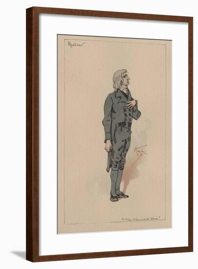Redlaw - the Haunted Man and the Ghost's Bargain, C.1920s-Joseph Clayton Clarke-Framed Giclee Print