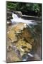 Redmire Force Near Swinithwaite in Wensleydale-Mark Sunderland-Mounted Photographic Print