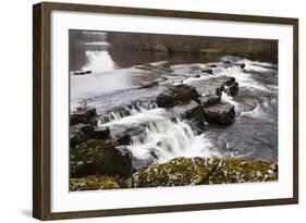 Redmire Force on the River Ure-Mark Sunderland-Framed Photographic Print