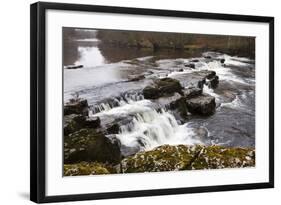 Redmire Force on the River Ure-Mark Sunderland-Framed Photographic Print