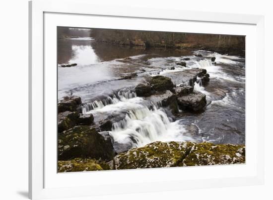 Redmire Force on the River Ure-Mark Sunderland-Framed Photographic Print