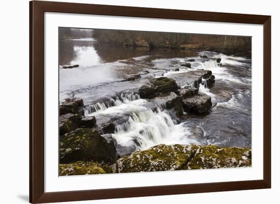 Redmire Force on the River Ure-Mark Sunderland-Framed Photographic Print