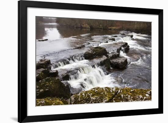 Redmire Force on the River Ure-Mark Sunderland-Framed Photographic Print