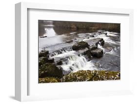 Redmire Force on the River Ure-Mark Sunderland-Framed Photographic Print