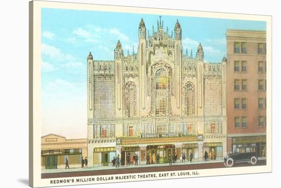 Redmon's Majestic Theatre, East St. Louis, Illinois-null-Stretched Canvas