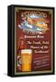 Redmond, Washington - Aviator Beer-Lantern Press-Framed Stretched Canvas