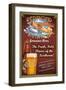 Redmond, Washington - Aviator Beer-Lantern Press-Framed Art Print