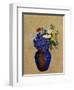 Redon: Vase Of Flowers-Odilon Redon-Framed Giclee Print