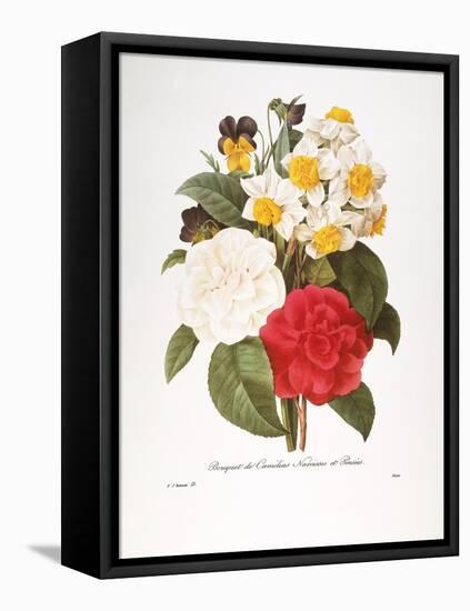 Redoute: Bouquet, 1833-Pierre-Joseph Redouté-Framed Stretched Canvas