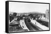 Redruth Station, Cornwall-null-Framed Stretched Canvas