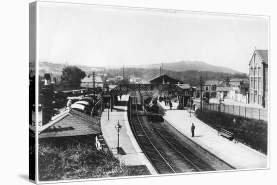 Redruth Station, Cornwall-null-Stretched Canvas