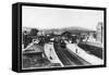Redruth Station, Cornwall-null-Framed Stretched Canvas