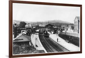 Redruth Station, Cornwall-null-Framed Photographic Print