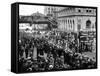 Reds Gather for 1934 May Day Parade to Union Square in New York City-null-Framed Stretched Canvas