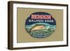 Redskin Salmon Eggs-null-Framed Art Print