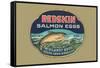 Redskin Salmon Eggs-null-Framed Stretched Canvas