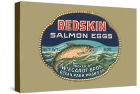 Redskin Salmon Eggs-null-Stretched Canvas