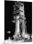Redstone Rocket in Launching Stand-Ralph Morse-Mounted Photographic Print