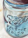 Mason Jar I-Redstreake-Framed Art Print