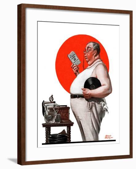 "Reduce to Music,"August 2, 1924-Frederic Stanley-Framed Giclee Print