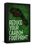 Reduce Your Carbon Footprint-null-Framed Stretched Canvas