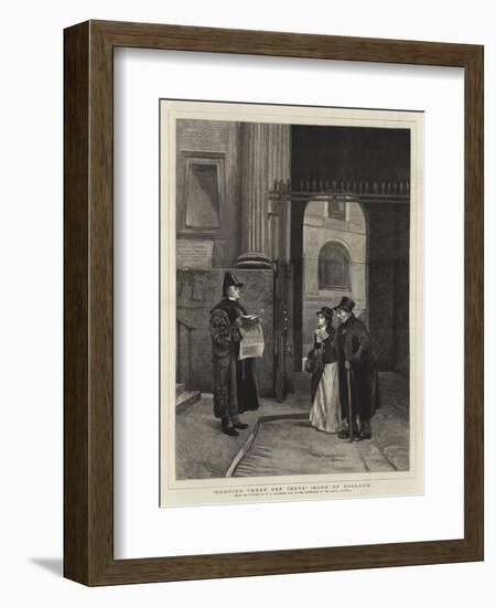 Reduced Three Per Cents, Bank of England-Philip Hermogenes Calderon-Framed Giclee Print