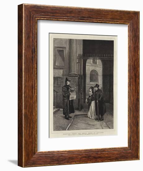 Reduced Three Per Cents, Bank of England-Philip Hermogenes Calderon-Framed Giclee Print