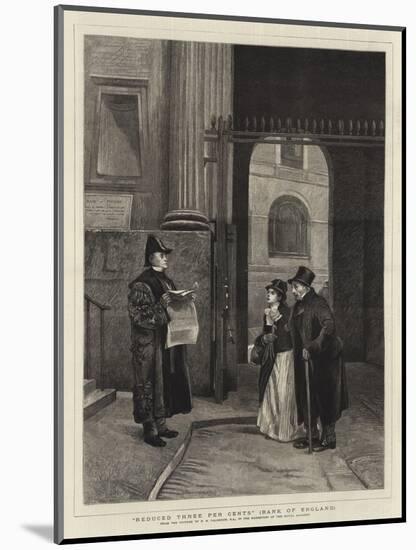 Reduced Three Per Cents, Bank of England-Philip Hermogenes Calderon-Mounted Giclee Print