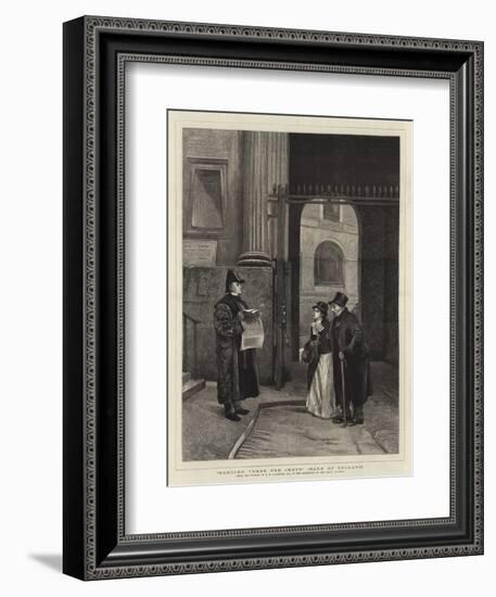 Reduced Three Per Cents, Bank of England-Philip Hermogenes Calderon-Framed Giclee Print