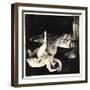 Reducing, Second Stone, 1916-George Wesley Bellows-Framed Giclee Print